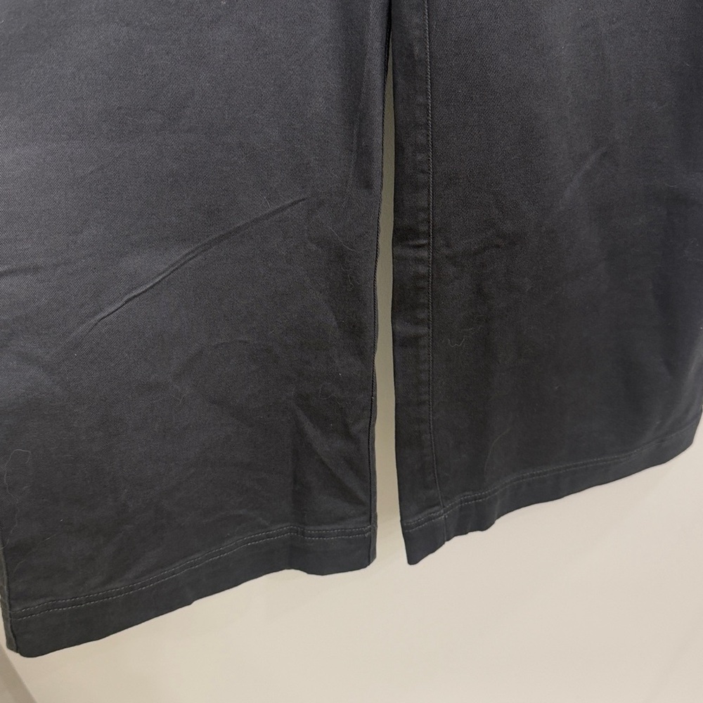 Pact Women’s Charcoal Gray Wide leg organic cotton pants size small - Picture 3 of 10